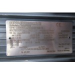 158 RPM 1,5 KW Asmaat 25 mm, geremd IE3. Unused. 